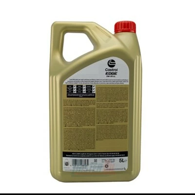 l'Huile Castrol EDGE 5W30 LL 5L