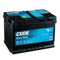 EK700 L3 AGM START STOP 12V 70 Ah